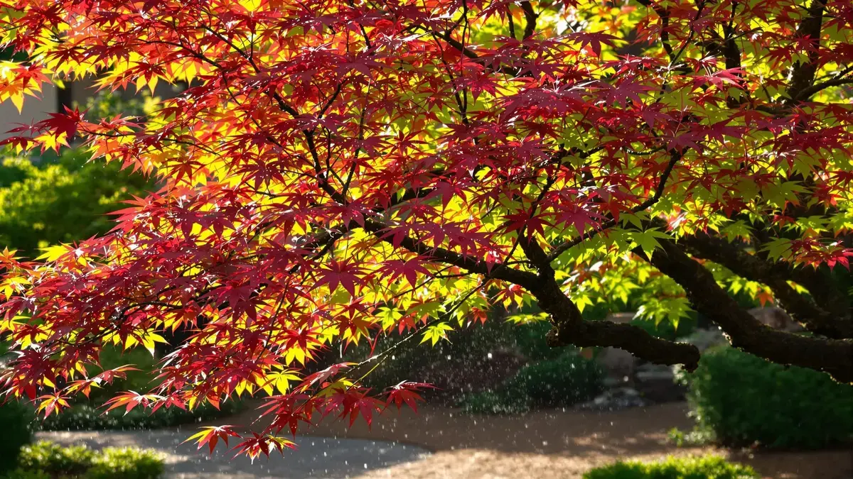 Japanse esdoorn: de sleutel tot een spectaculair en rustgevend zen-tuin binnen handbereik